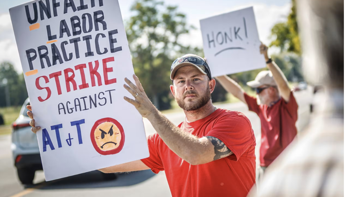 17,000 AT&T Workers Strike in South – 1,000 Strike at Cornell – Teamsters Prez Snubbed from DNC