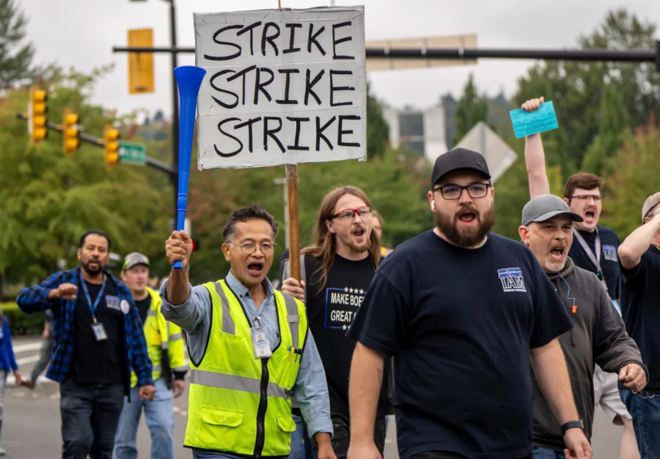 Boeing Could Face Credit Downgrade Over Strike -Sherrod Brown Facing $800K-a-Day Spending From Big Crypto - Sex Workers Complain About Kamala