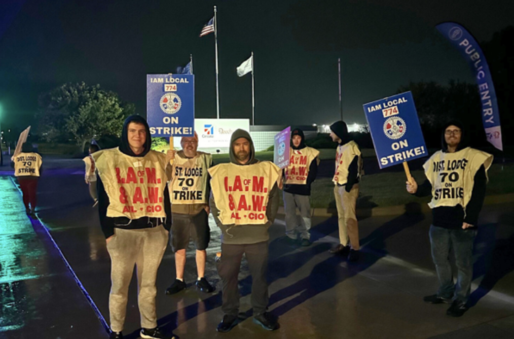 5,000 Kansas Private Jet Workers Strike - Duke Football Players Aid NC Amazon Union Drive - Boeing Strike Enters 2nd Week