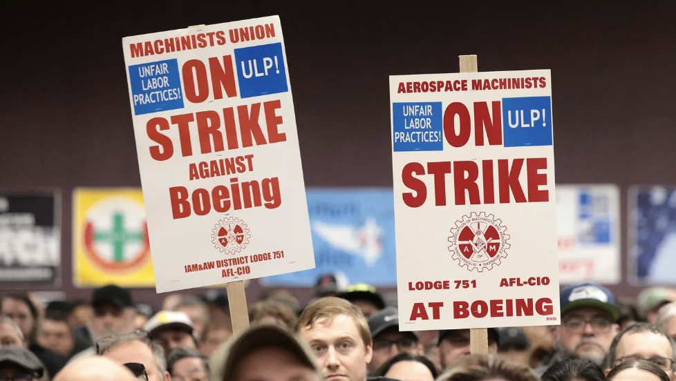 Boeing Union Contract Reached w/ 43% Wage Increase - Biden-Harris Team to Play Up Win - Kamala Leads Union Members 47%-36%