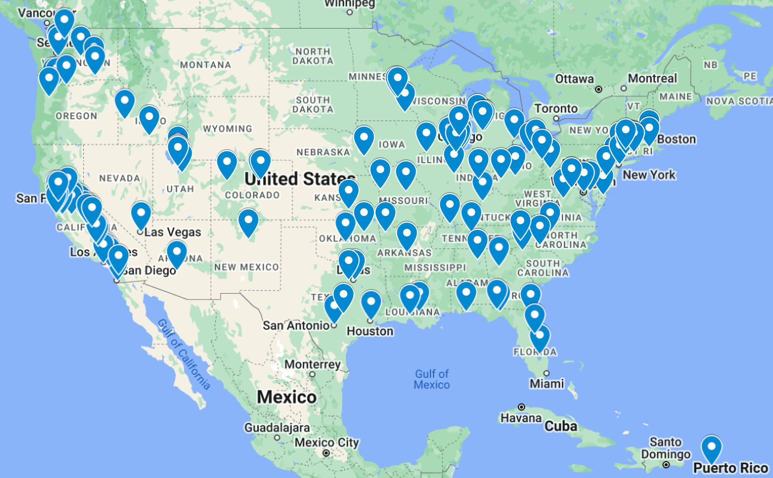 MAP: "Day Without Immigrants" Strikes in 120 Cities & 40 States