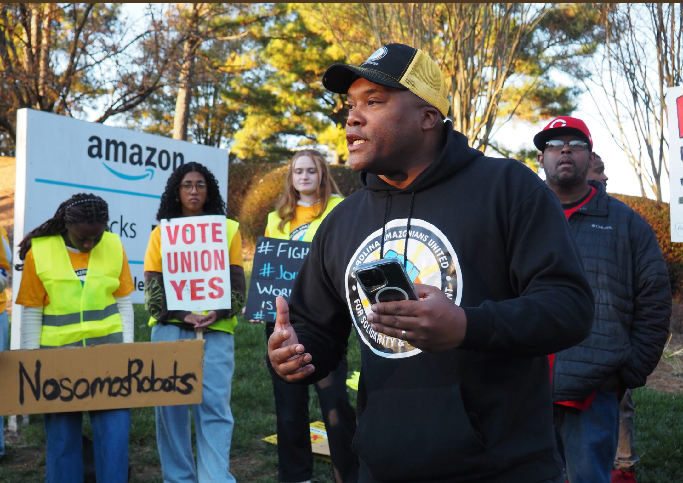 ‘We didn’t lose, we learned’: Amazon union campaign expands to Durham