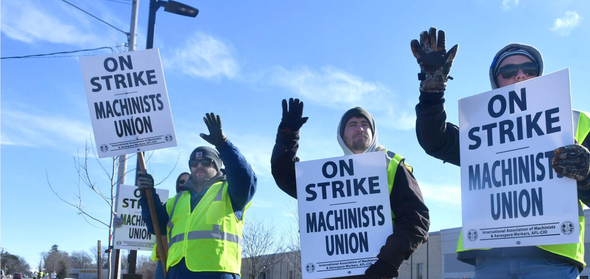 Wash State Legislative Staffers Strike Iowa Machinists Strike