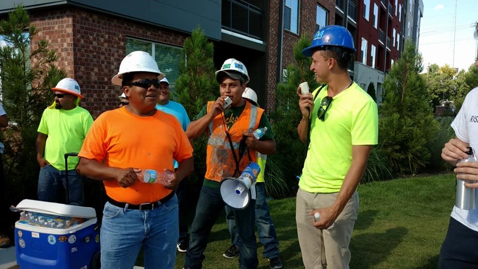 In Nashville, A Strike Wave of Non-Union Latino Construction Workers Grows