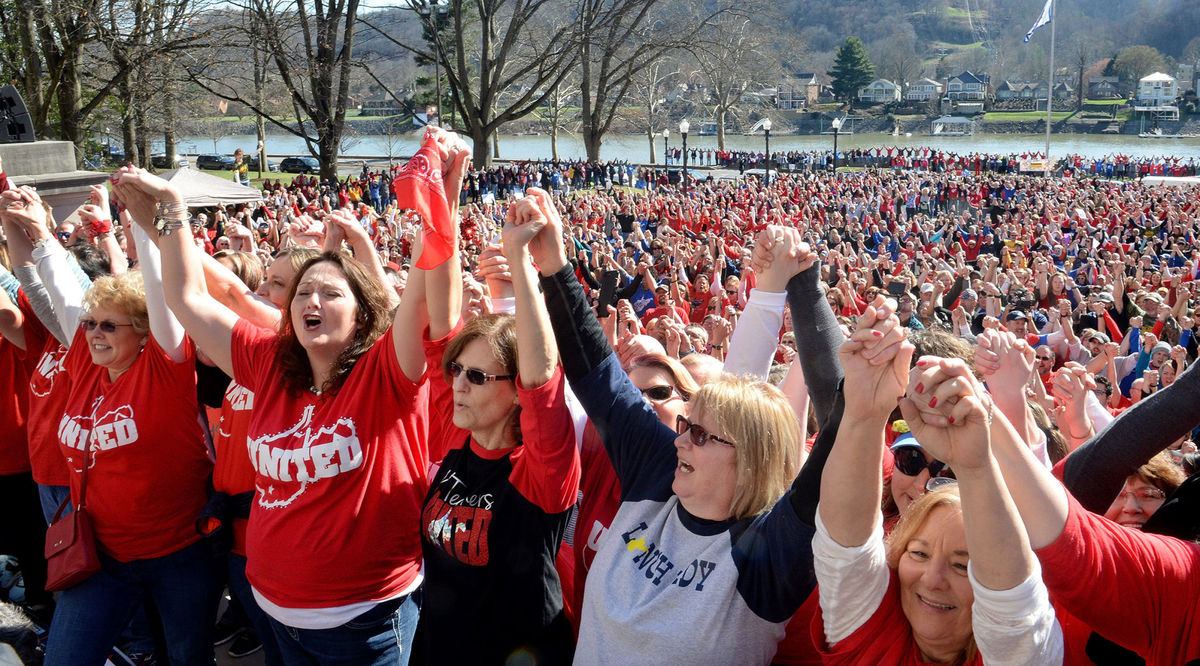 Union Leaders Celebrate Victory as W.V. Governor Signs 5% Raise for All Public Employees To End Strike