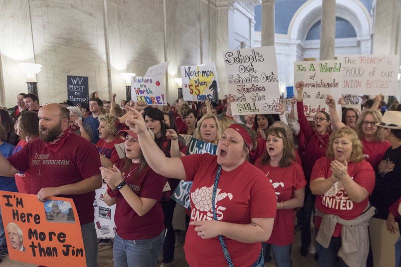 West Virginia Teachers’ Strike Fever Starting to Spread to Other States