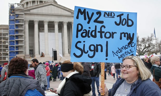 Virginia PTA Backs Walkout - TSA Workers Go on "Sick Out" Strike - Trumka Likes Warren