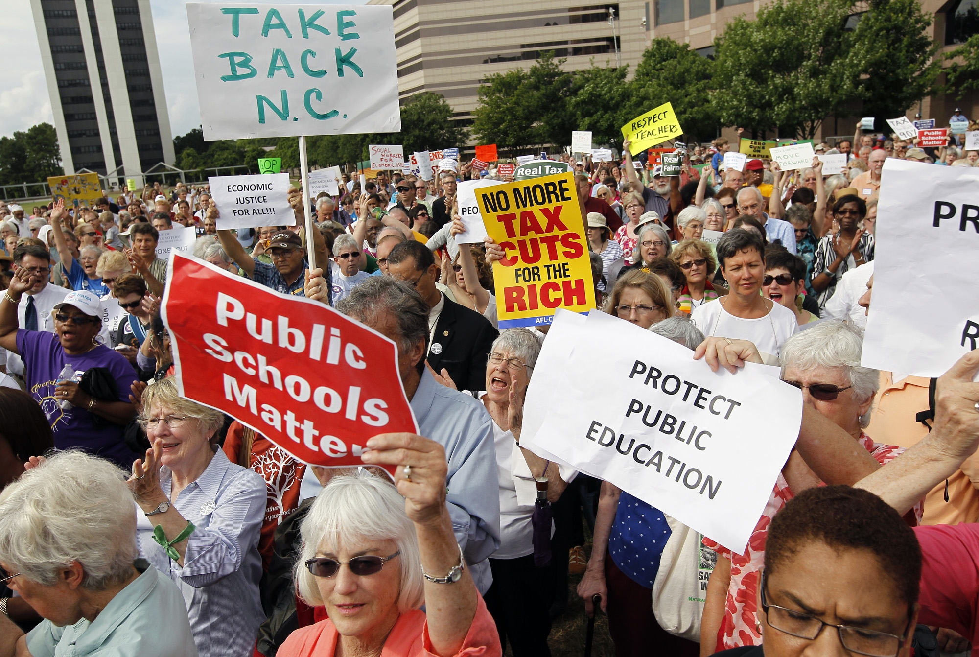 North Carolina Teachers to Strike in May - Louisiana Teachers Could Follow - Georgia Bus Drivers Fired for Striking