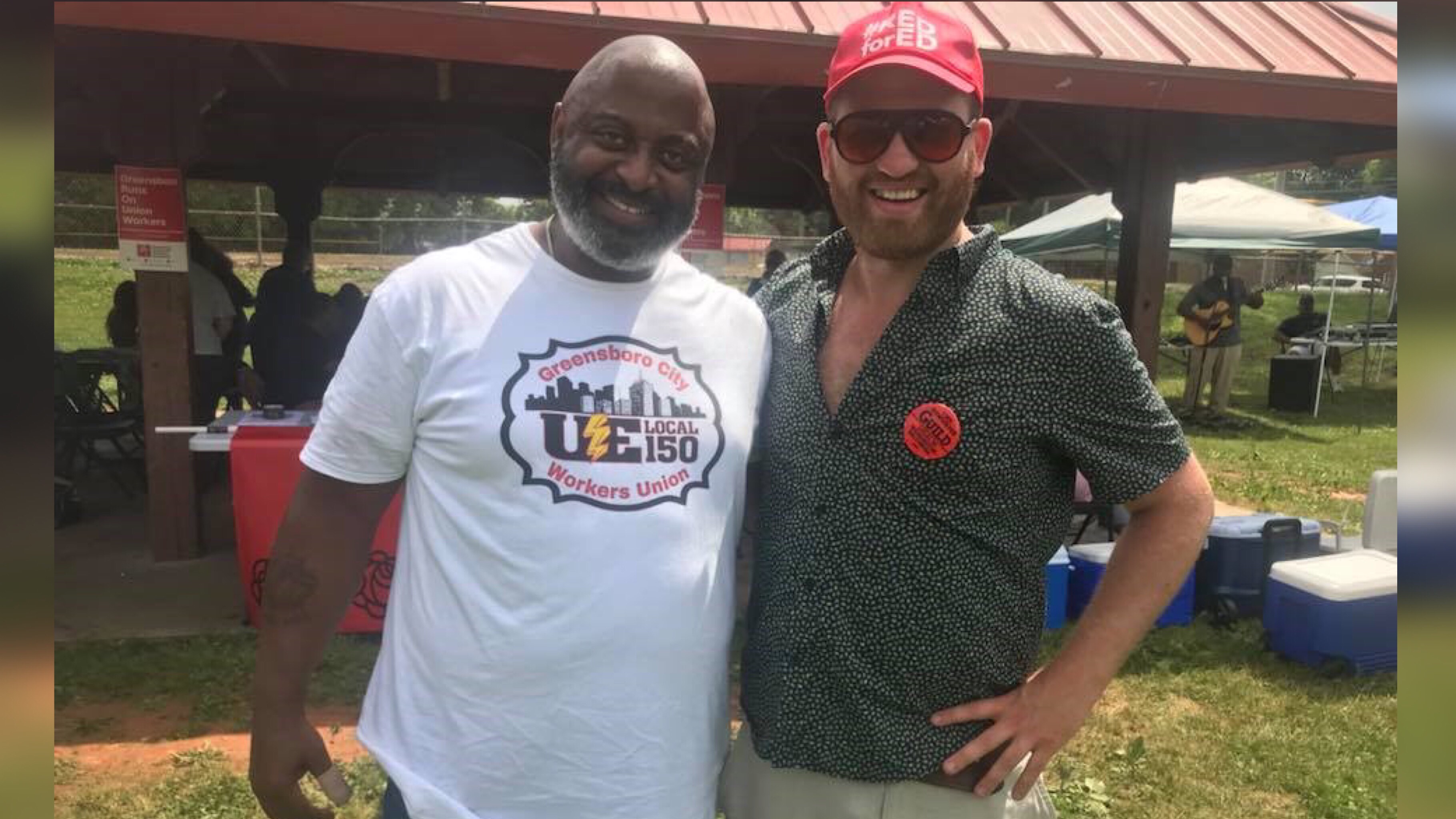 Guardian Portrait of UE Local 150's First Picnic in Greensboro, North Carolina