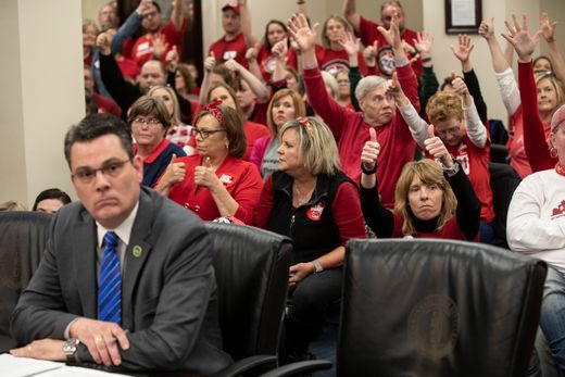 Kentucky Teachers' "Sickout" Strike Expected to Continue Through Monday