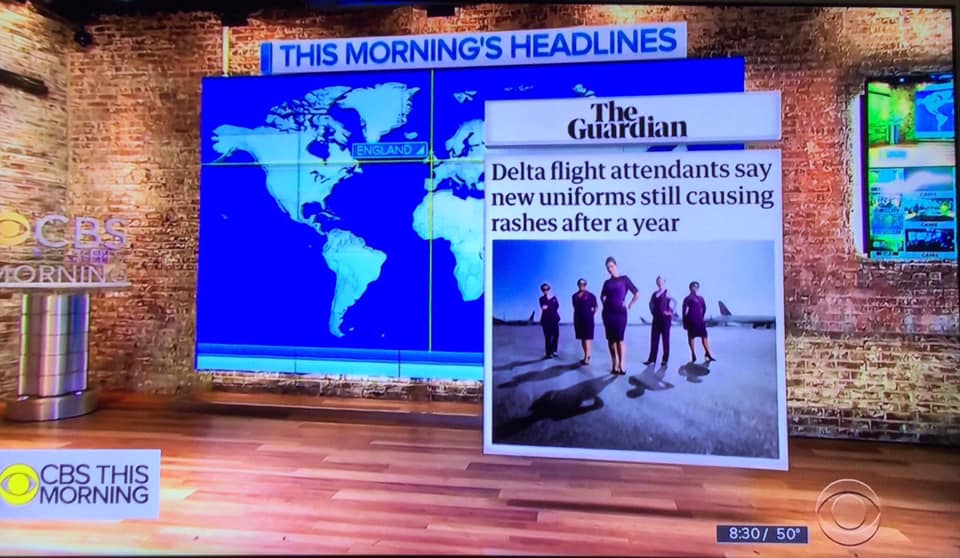 Delta Investigation Featured on CBS This Morning Show