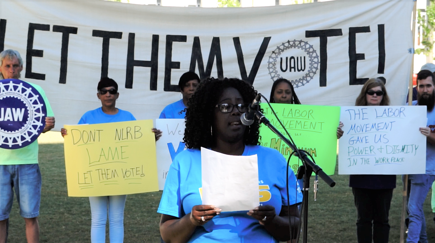 Unprecedented Rally for VW Workers in Chattanooga Buoys Support for UAW