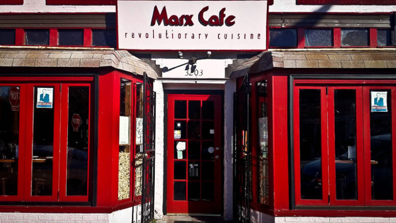 DC Happy Hour at Marx Cafe Tonite