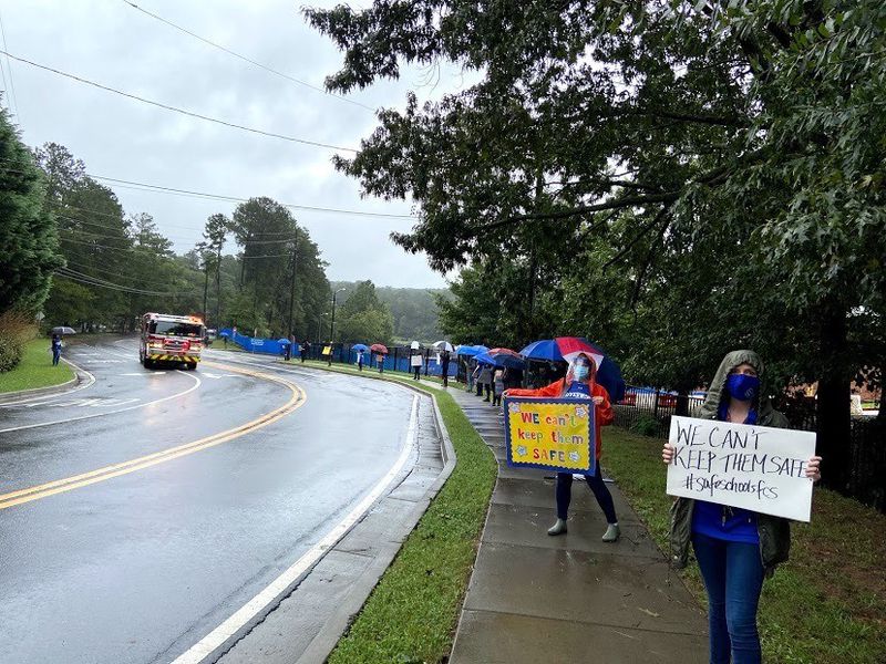 S.C. Teachers Sickout Strike - Georgia Teachers Walkout - Louisiana Teachers Threaten Strike