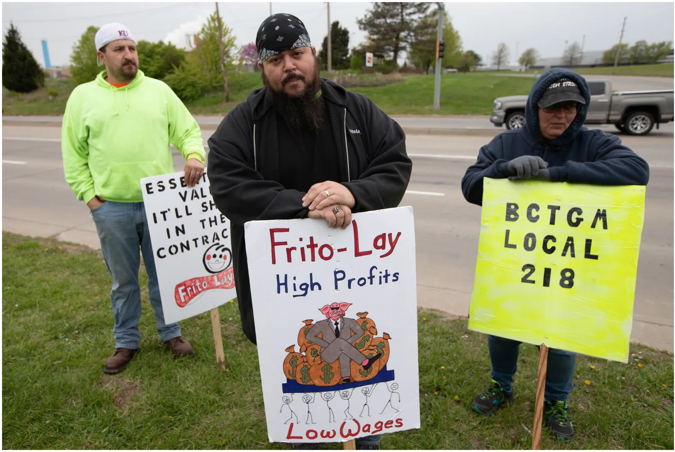 NoLa Public Works Employees Strike - Rhode Island Marijuana Workers Strike - Frito Lay Workers Vote to Strike