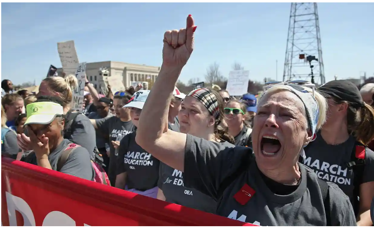 Univ of Oklahoma to Strike - Mass National Guard to Replace School Bus Drivers -Walmart Hair Stylists Walkoff