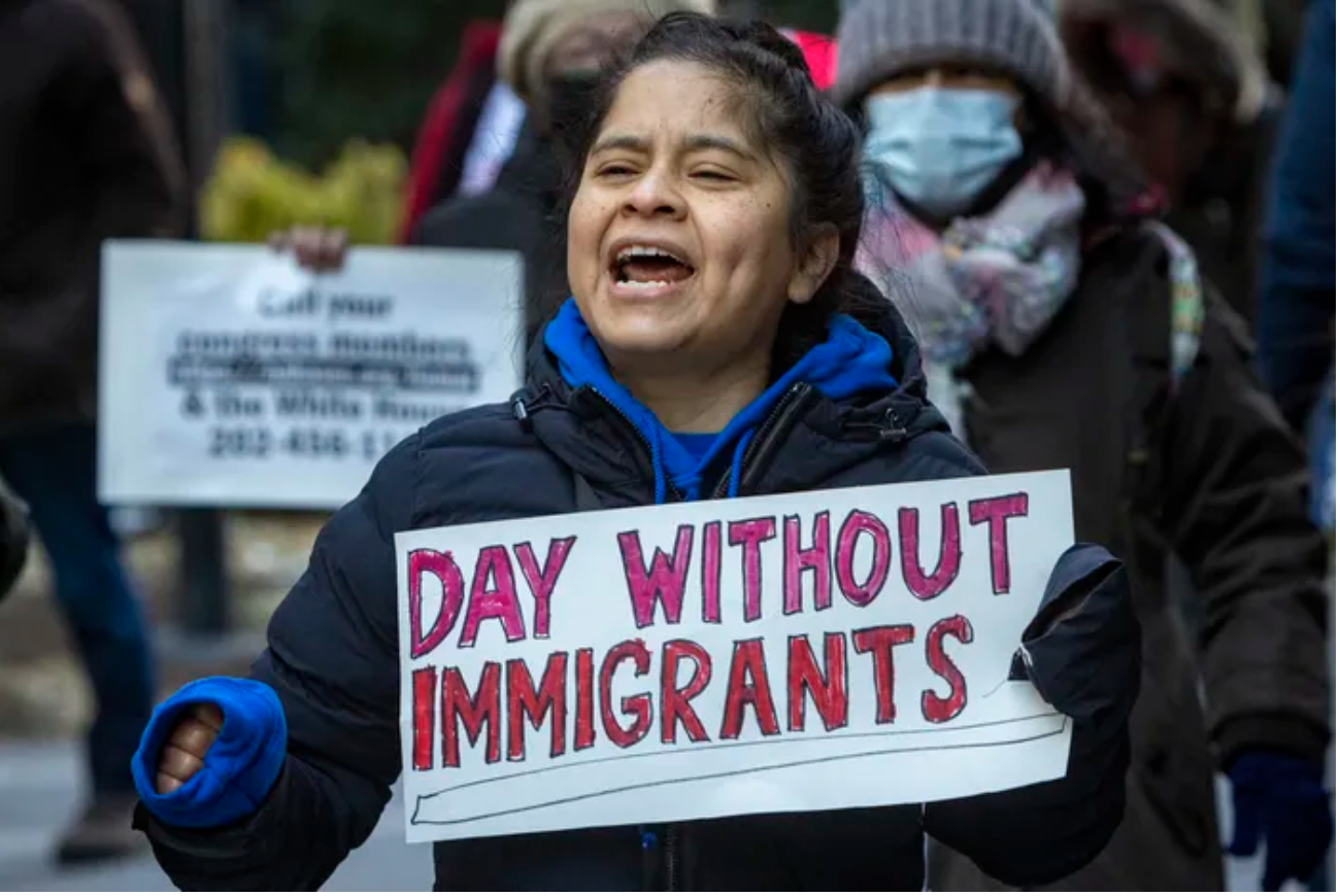 A Day Without Immigrants Actions Nationwide - Tucson Restaurant Workers Strike - Rural Louisiana Bus Drivers Strike 