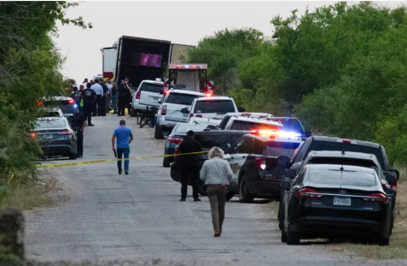 Immigration Activists Blame Biden for 51 Migrants Dying in Tractor-Trailer