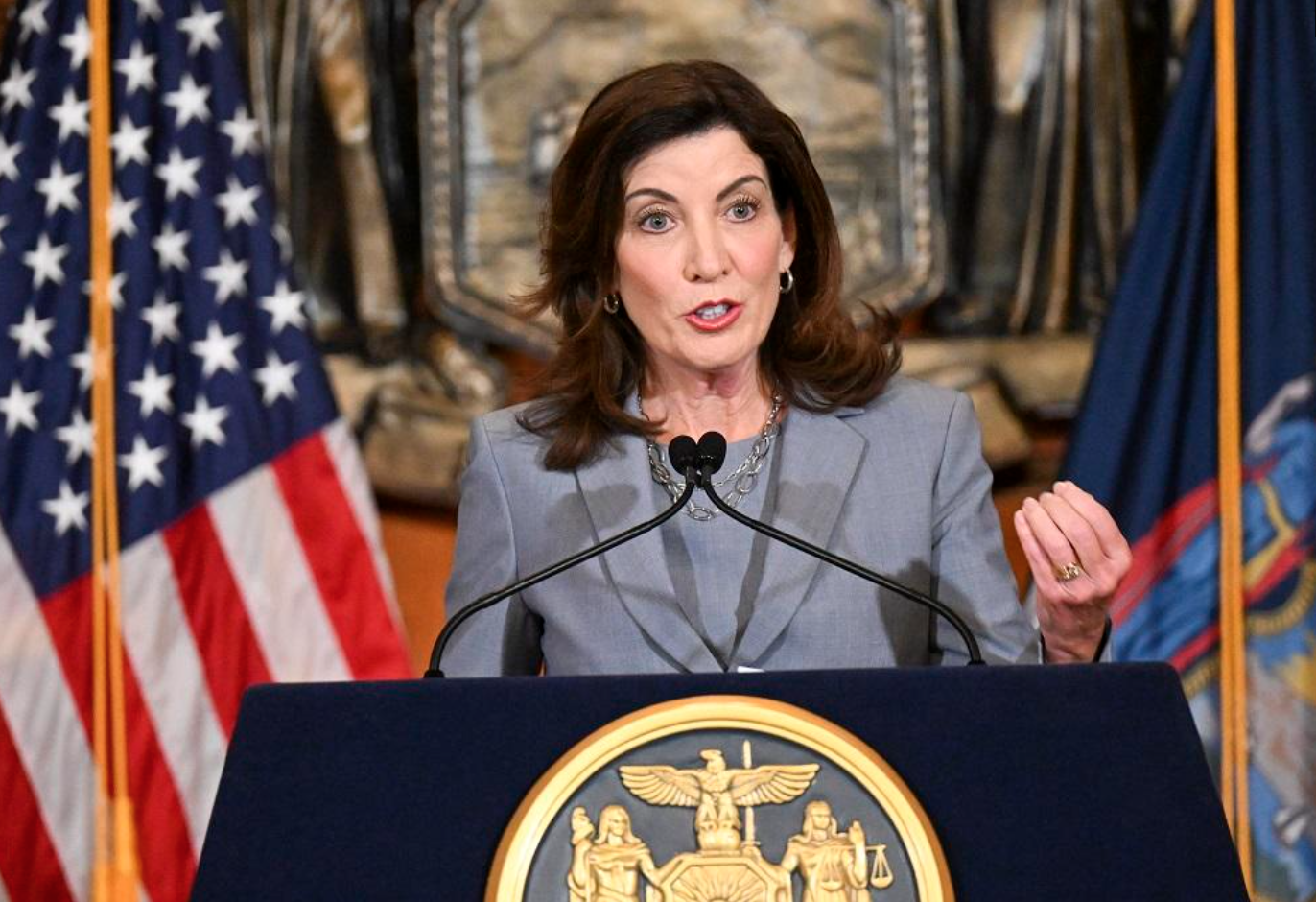 New York Gov. Hochul’s Husband Works for Corporate Giant Accused of Union-Busting