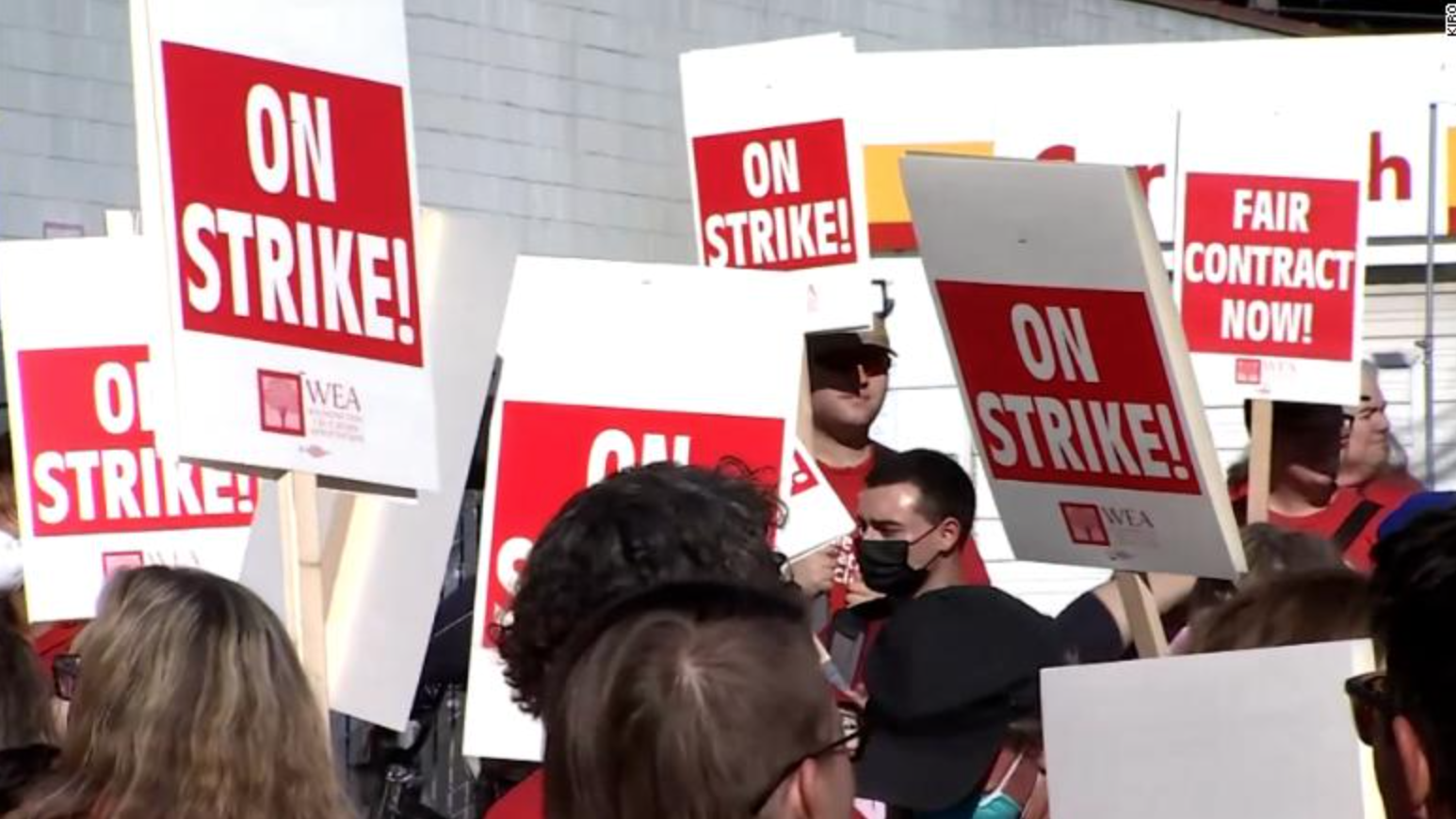 6,000 Seattle Teachers Strike as Strike Wave Grows - Outside of Seattle, Surburban Teachers Strike - Lordstown Battery Workers to Vote on Strike ￼