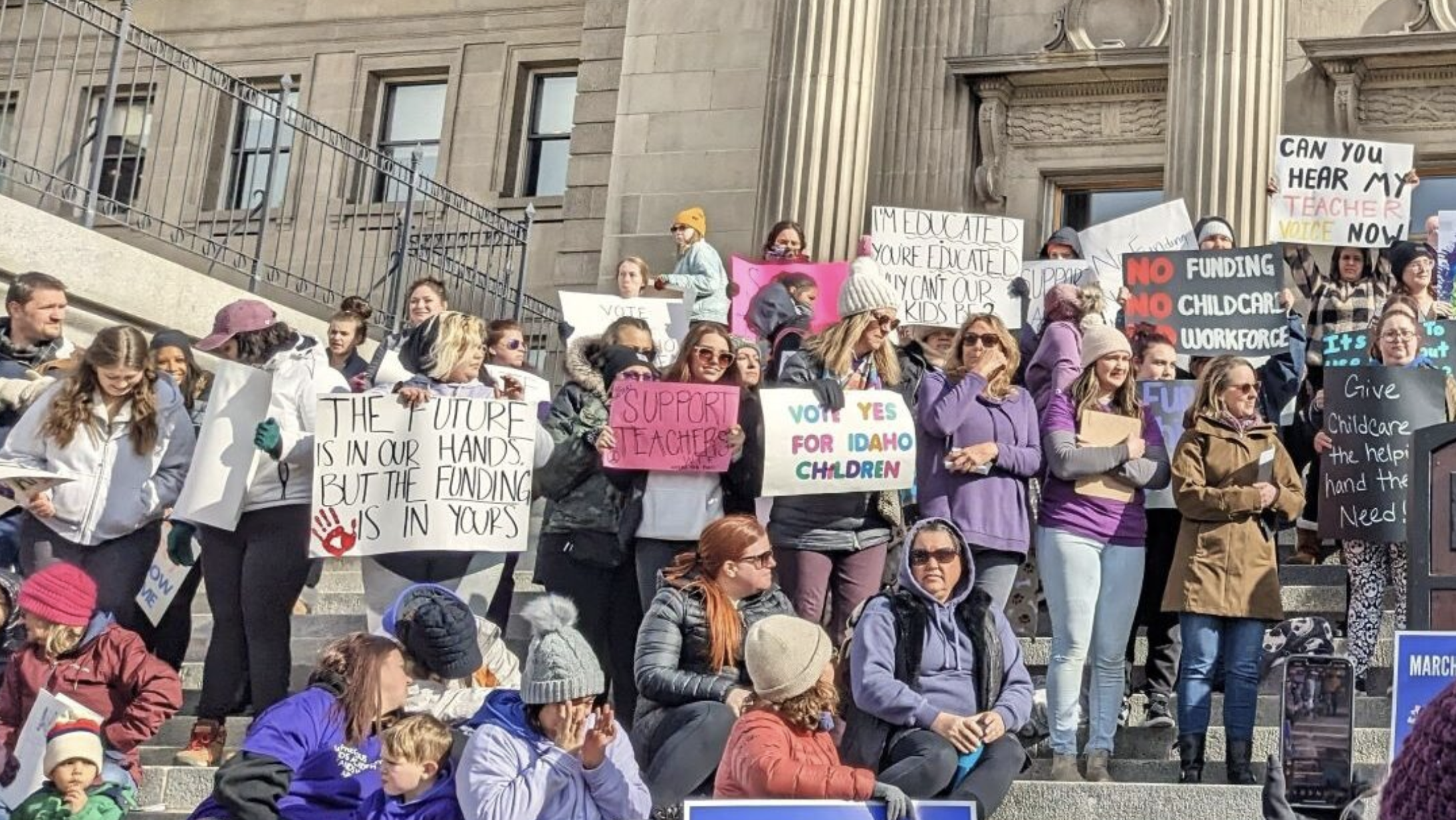 Idaho Childcare Workers Strike Statewide - As Democrats Dither, Virginia Bus Drivers Strike Remains Deadlocked