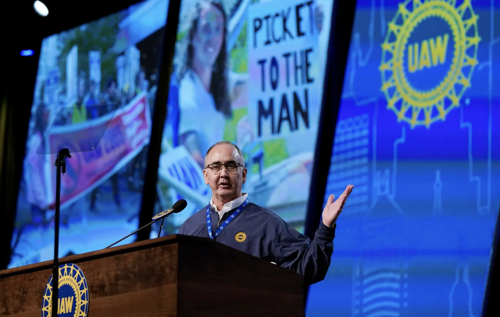 UAW Prez Says Big 3 Strikes Will Be Targeted - Strike Rally Scheduled for Friday in Detroit