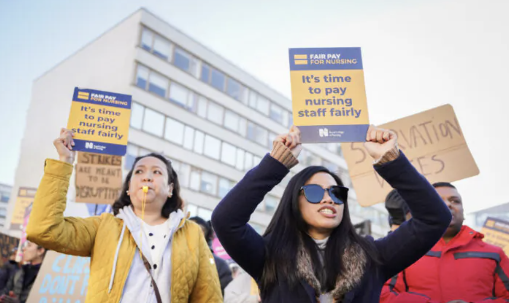 Largest Nurses Strike in UK History - Chat GPT Workers Unionize in Africa - Some Canadians Union Settle While Others Continue Strike