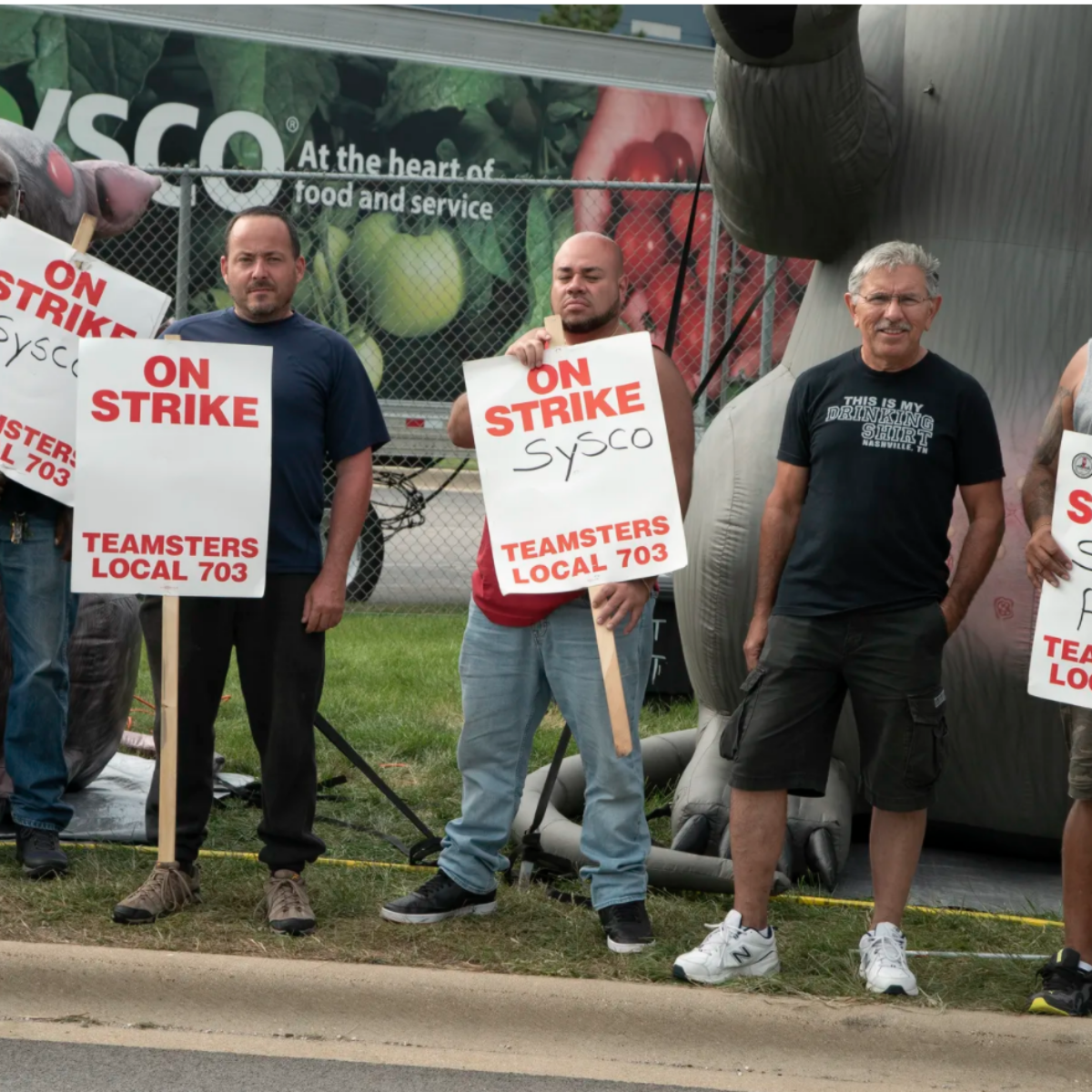 Union Sysco workers remain on strike as rippling financial impacts